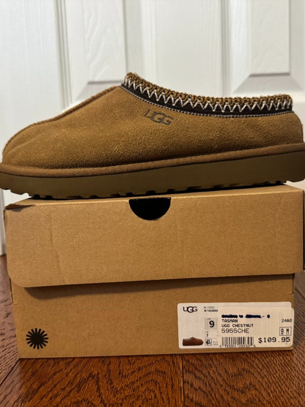 UGG Tasman Slippers – Chestnut – Women’s Size 9